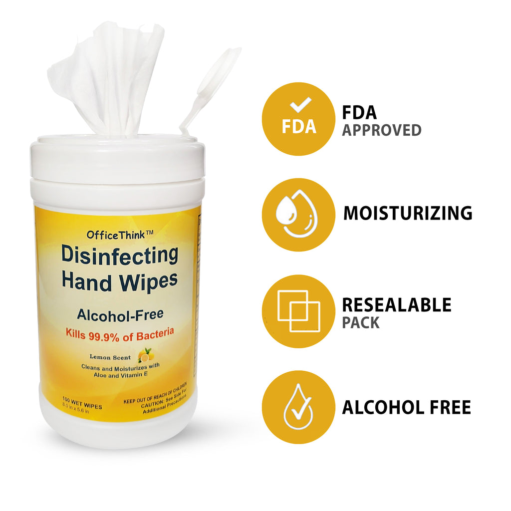 Disinfecting Wet Wipes - 1 Pack x 100 Count (***100 WIPES TOTAL***)