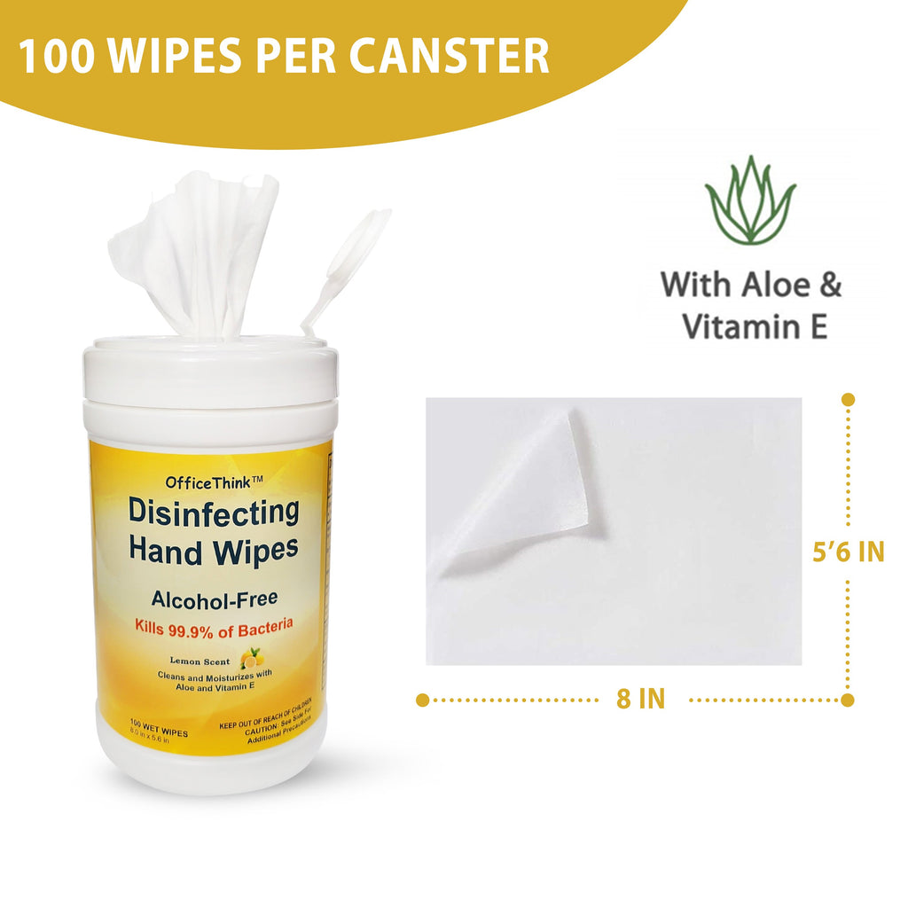 Disinfecting Wet Wipes - 20 Pack x 100 Count (***2000 WIPES TOTAL***)
